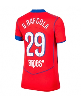 Billige Fotballdrakt Paris Saint-Germain Bradley Barcola #29 Replika Tredjedrakt Dame 2025-26 Kortermet Billige Fotballdrakt Paris Saint-Germain Bradley Barcola #29 Replika Tredjedrakt Dame 2025-26 Kortermet